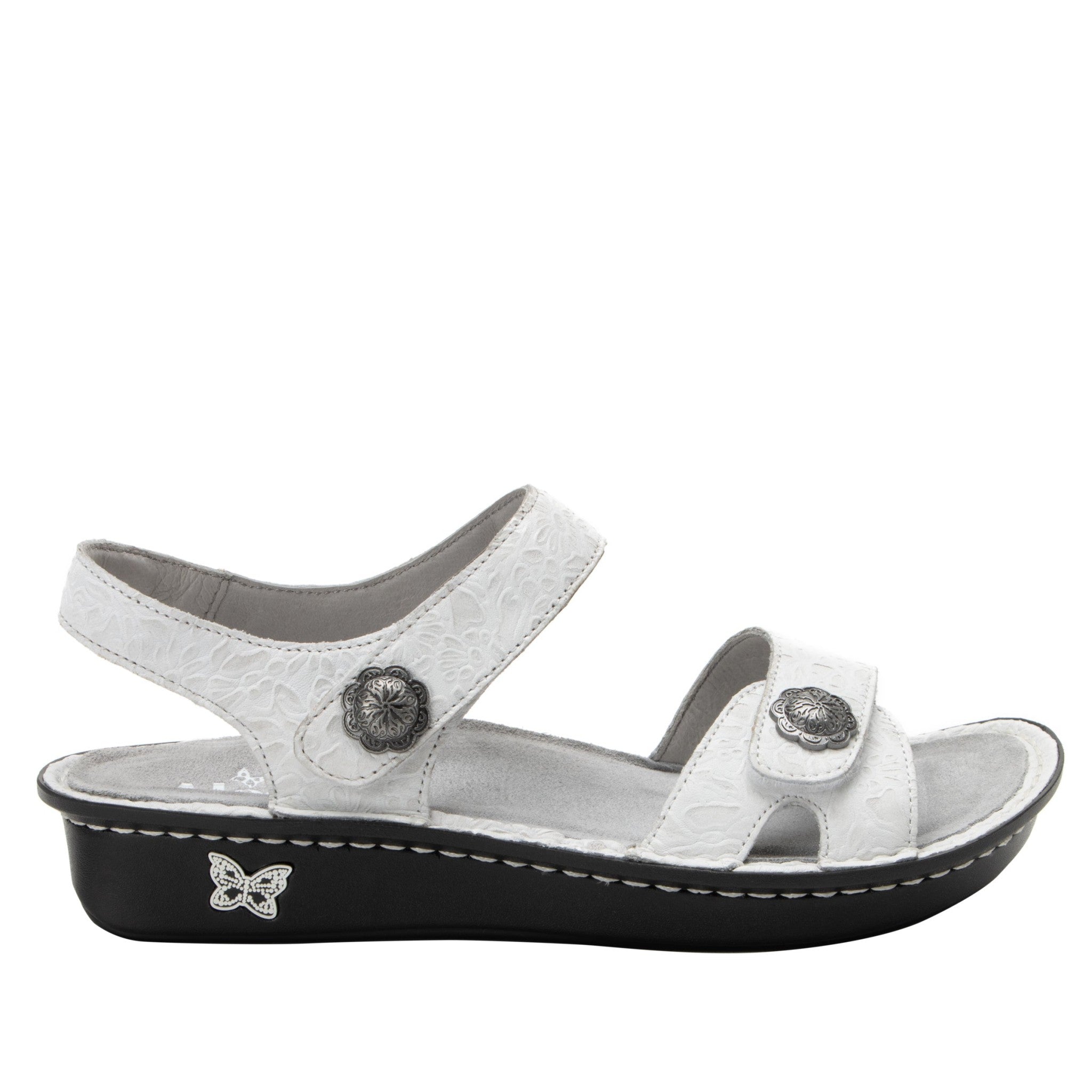 Alegria Vienna Waverly Mini Comfort Arch Support Women's Sandal - Delicut White - 3