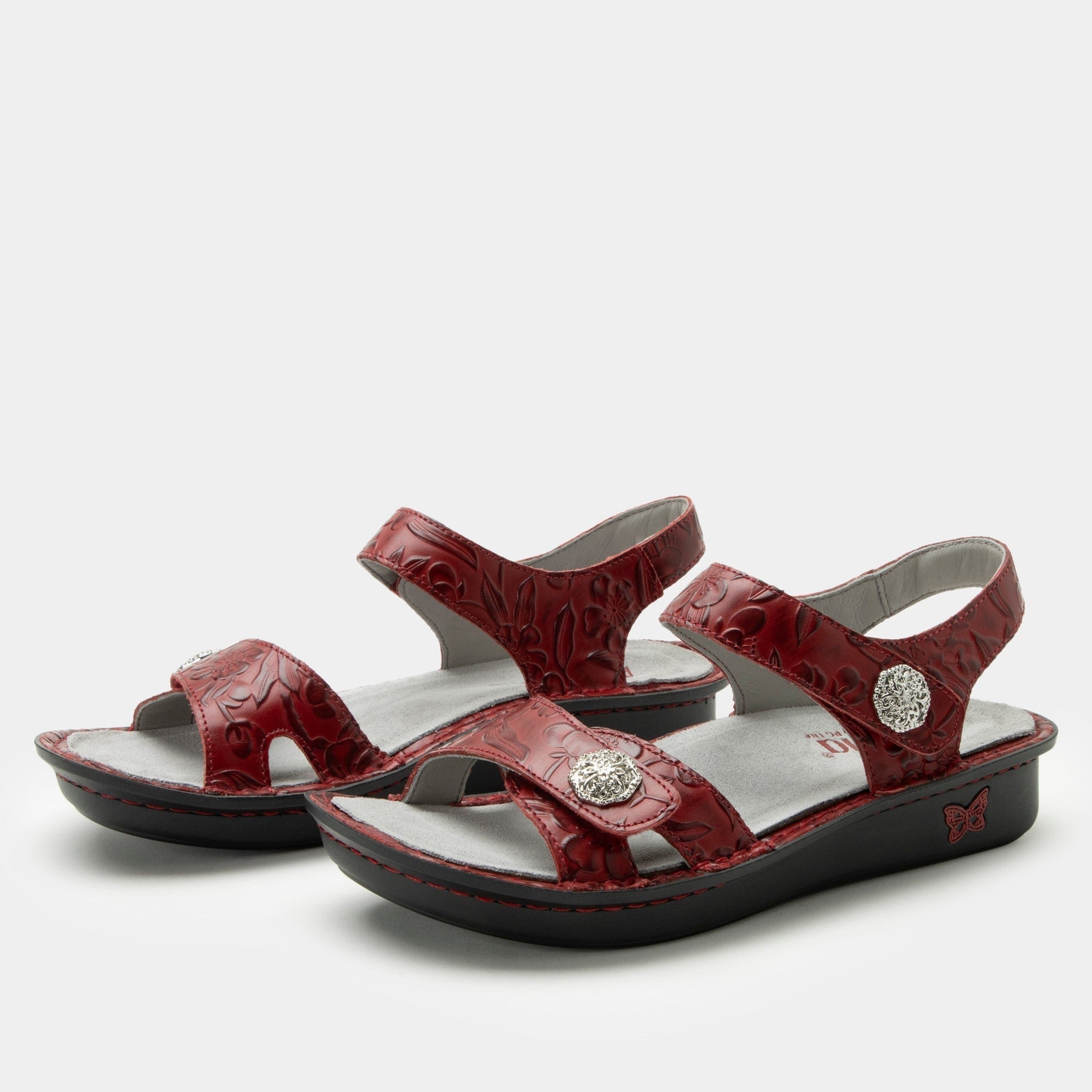 Alegria Vienna Waverly Mini Comfort Arch Support Women's Sandal - Loretta Roja - 1