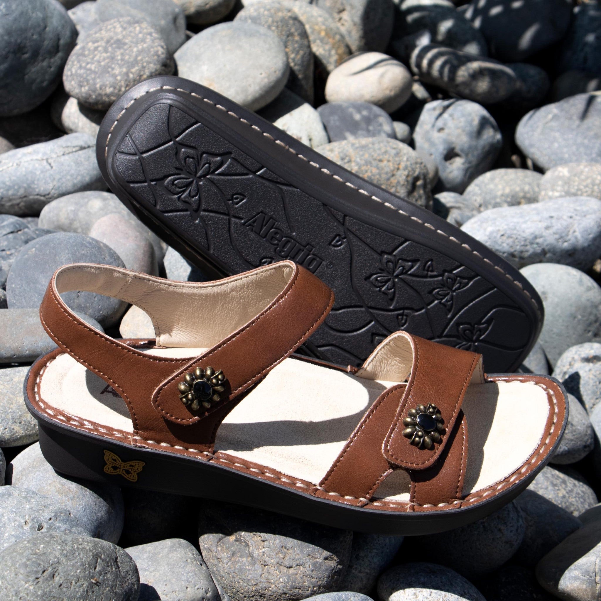 Alegria Vienna Waverly Mini Comfort Arch Support Women's Sandal - Marrone - 2