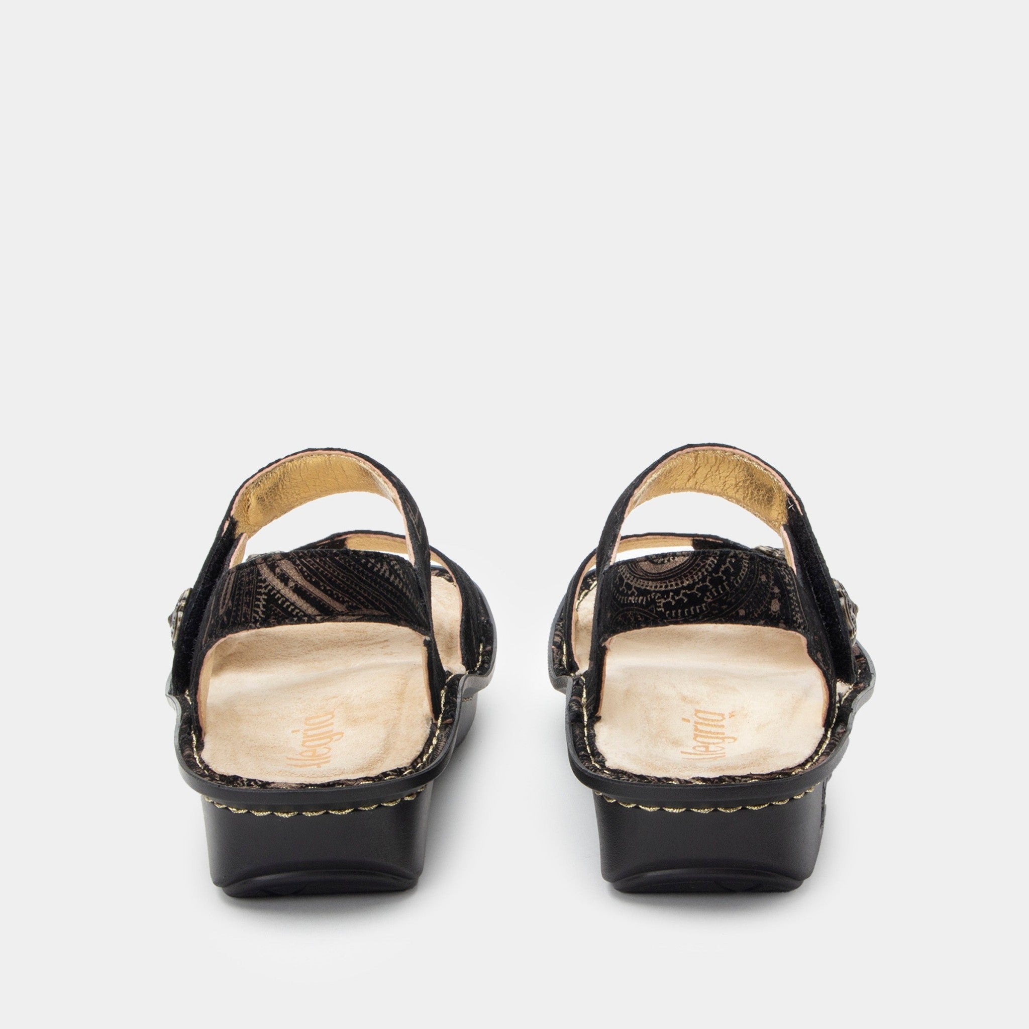 Alegria Vienna Waverly Mini Comfort Arch Support Women's Sandal - Swirling Bronze - 4