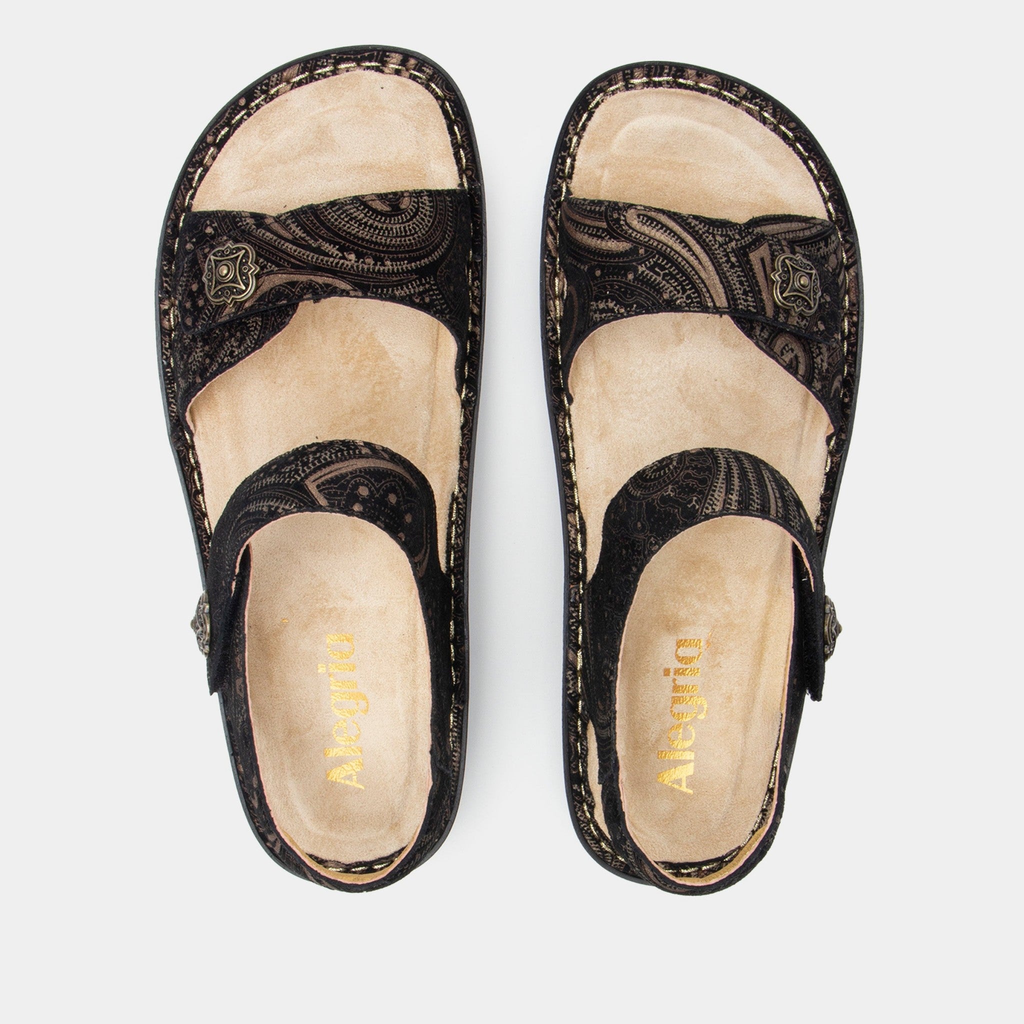 Alegria Vienna Waverly Mini Comfort Arch Support Women's Sandal - Swirling Bronze - 5