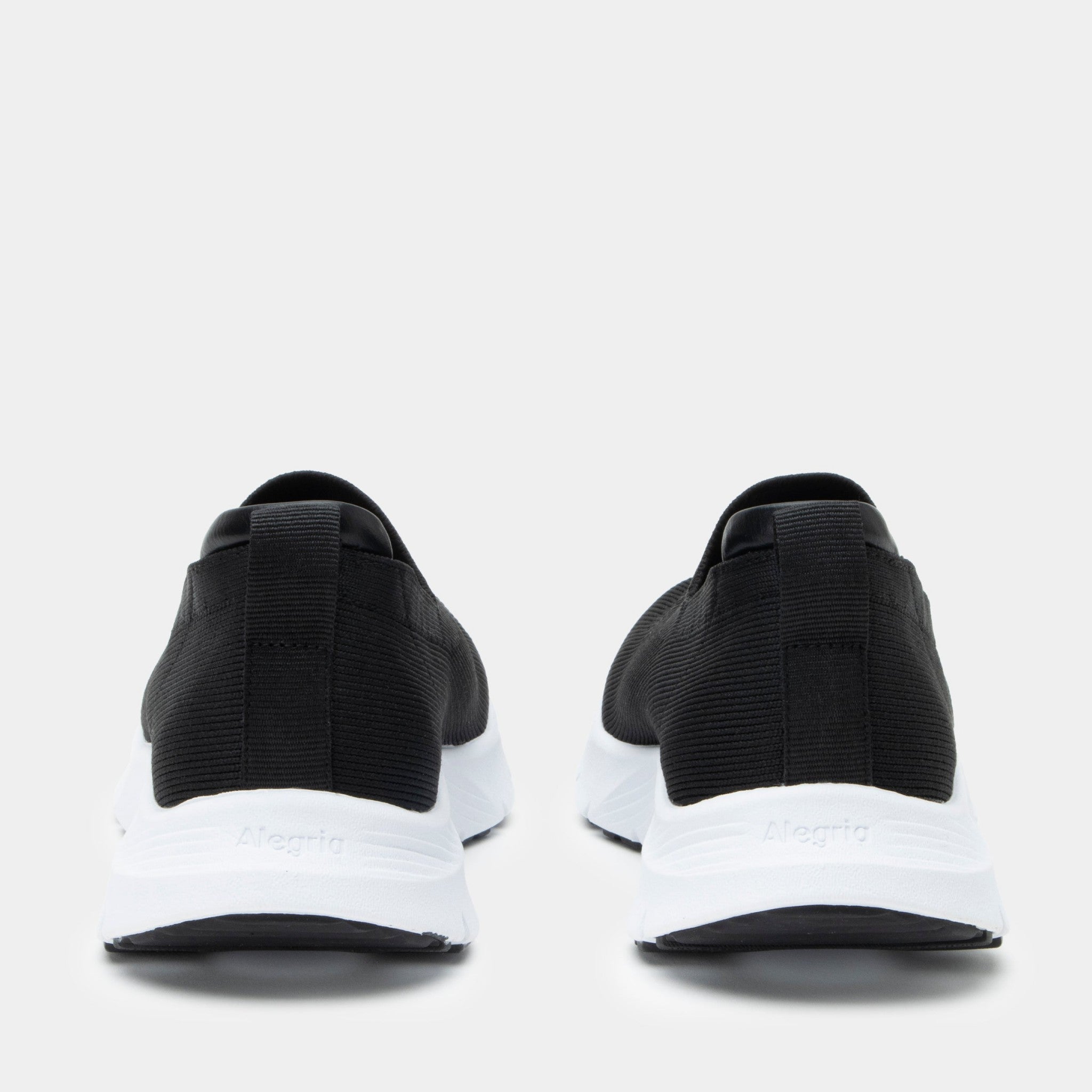Alegria Waze Comfort Arch Support Women's Slip-On Shoe - Black Top - 4