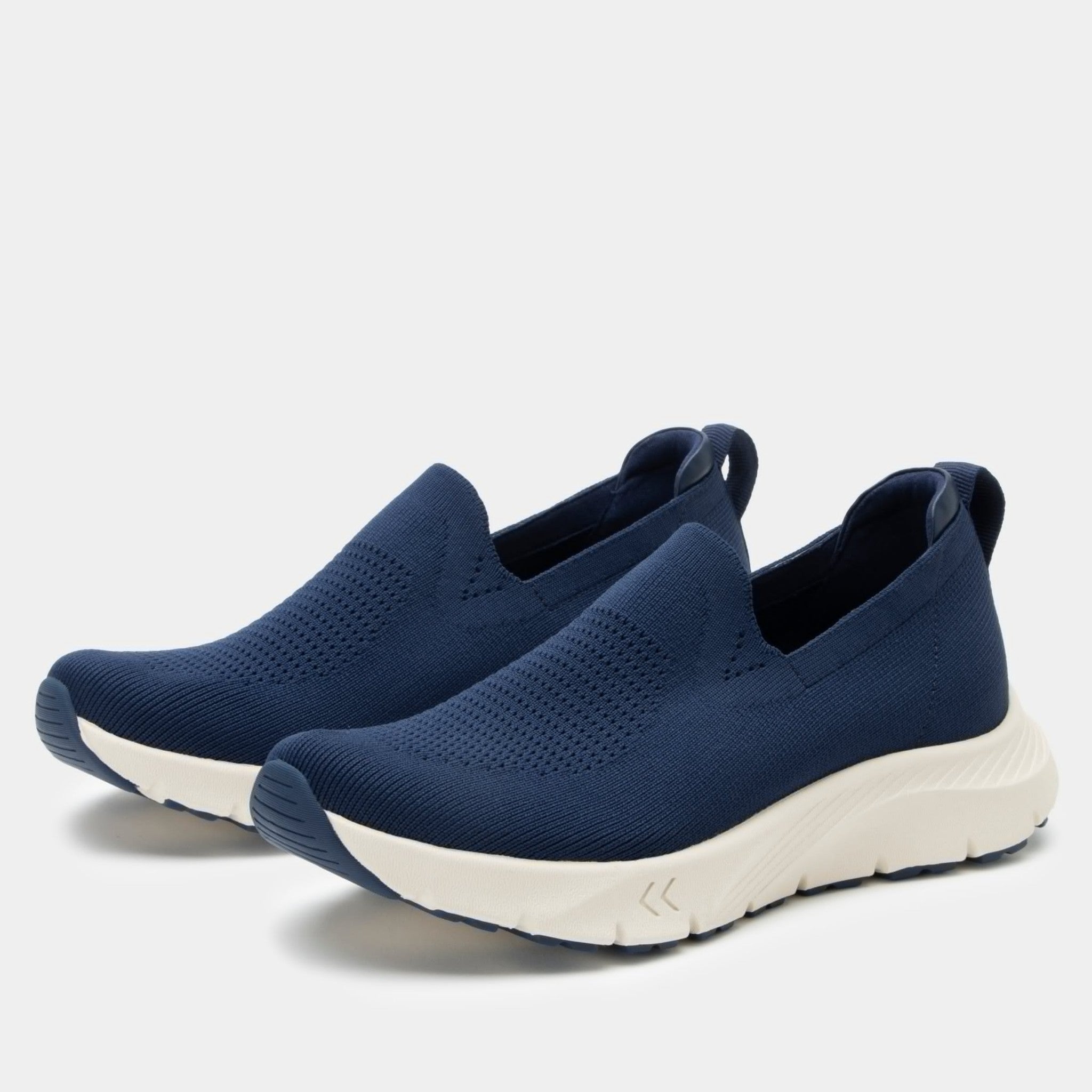 Alegria Waze Comfort Arch Support Women's Slip-On Shoe - Navy - 1