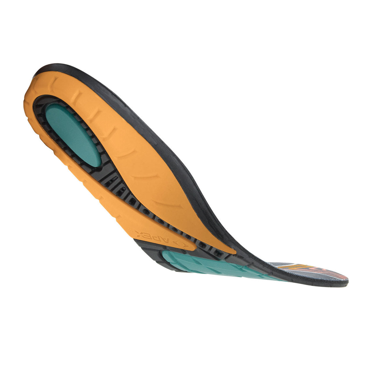 Apex A-Wave Orthotics for Low, Medium, or High Arches - Flex: Orange