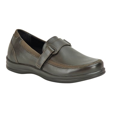 Apex Evelyn Women's Comfort Loafers - Dark Brown - A215