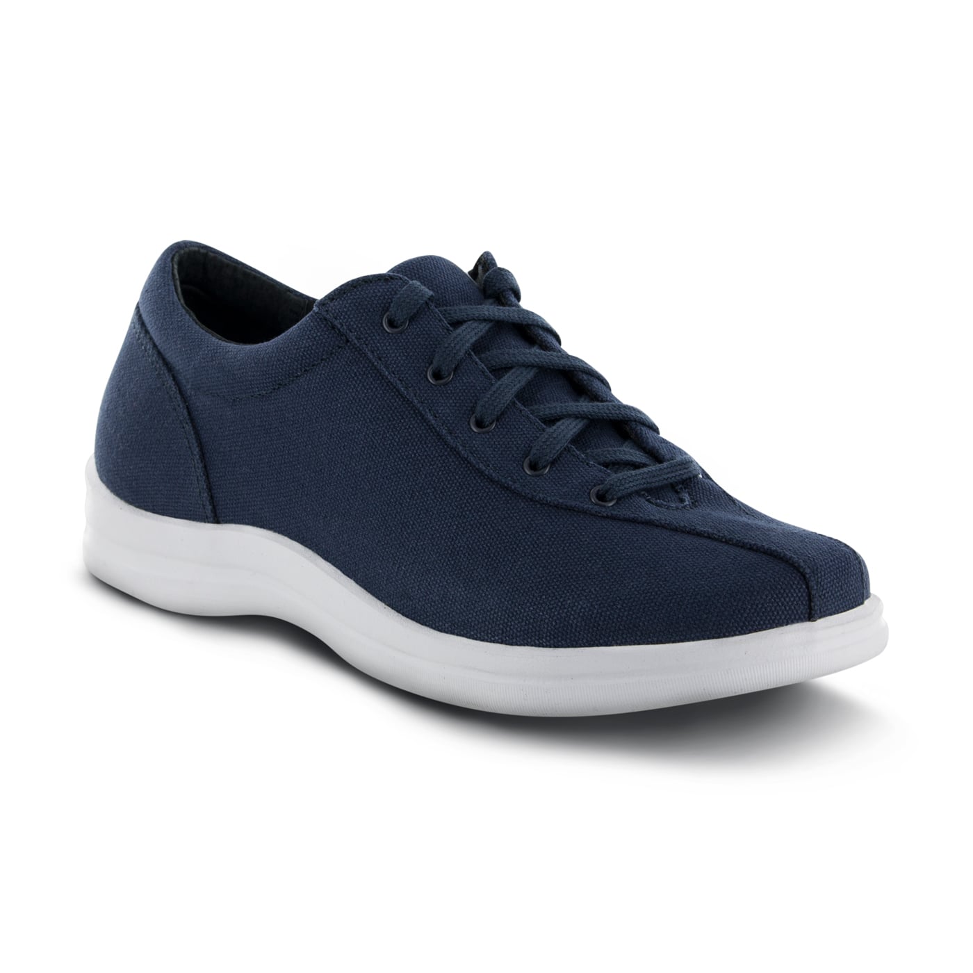 Apex Ellen Canvas Lace-Up Shoes - Women's - Navy - A401