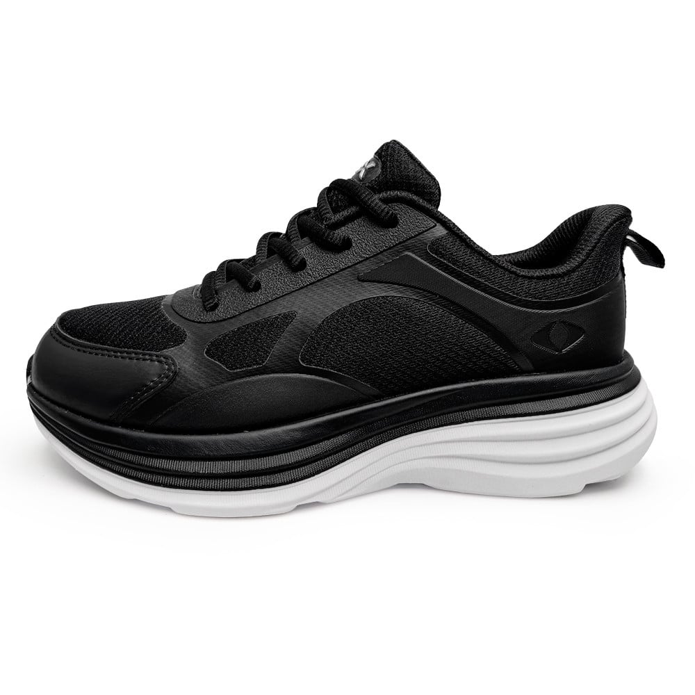 Apex Donna Ready2Walk Hands-Free Athletic Shoes - Women's - Black - outer side