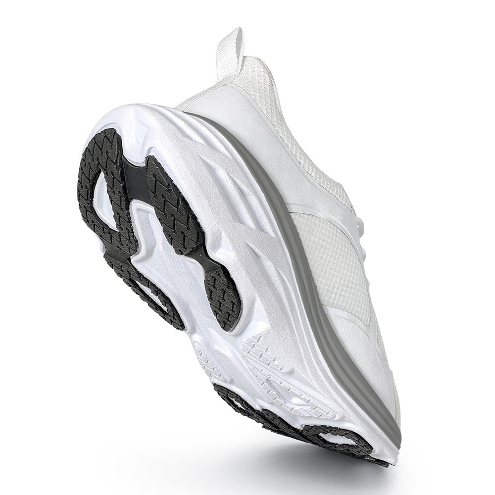 Apex Will Ready2Walk Hands-Free Athletic Shoes - Men's - White - outsole