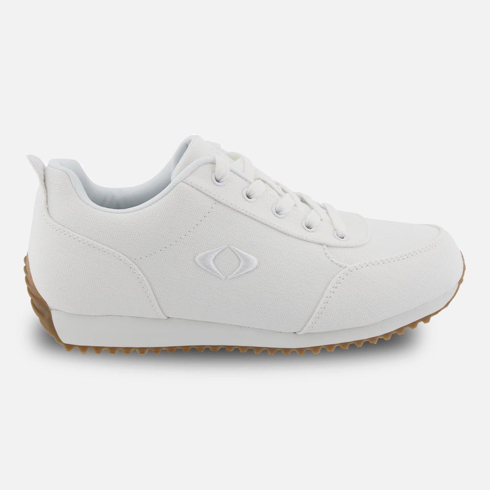 Apex Balmoral Lace-Up Canvas Sneakers - Women's - White - view 3