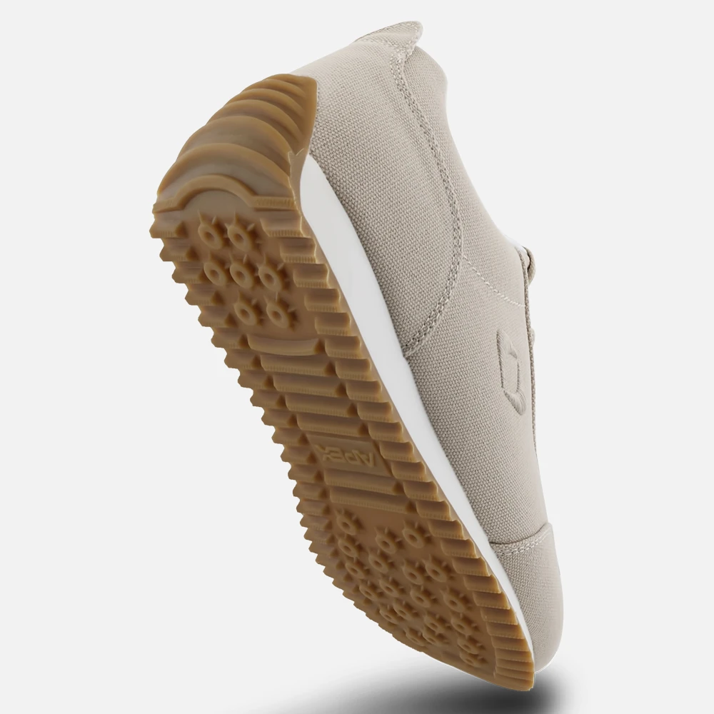 Apex Balmoral Lace-Up Canvas Sneakers - Women's - Tan - view 2