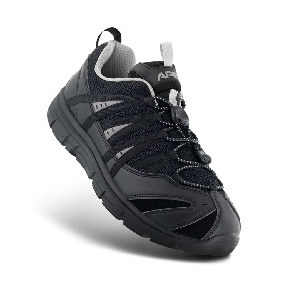 Apex Bungee Lace Athletic Shoes - Men's - Black - view 4