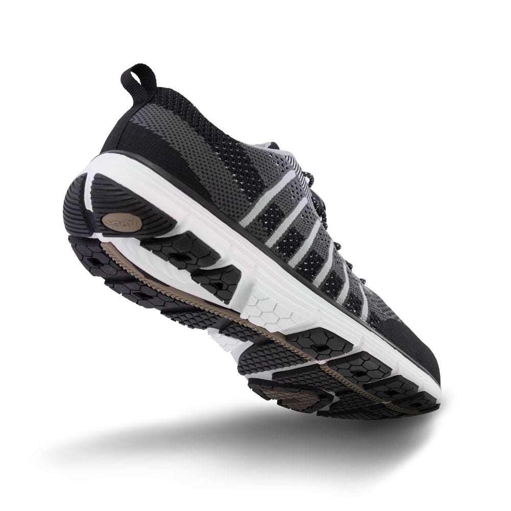 Apex FitLite Knit Lace-Up Shoes - Men's - Black - view 2