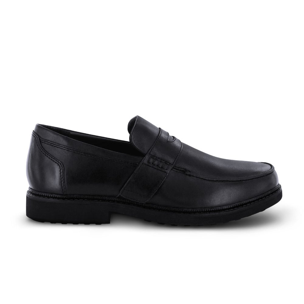 Apex Lexington Penny Loafers - Men's - Black - view 3