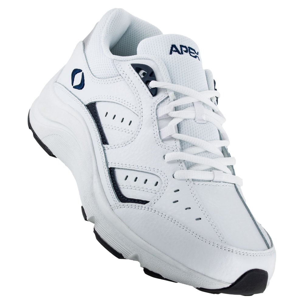 Apex XV Runner Athletic Shoes - Men's - White/Navy - view 4