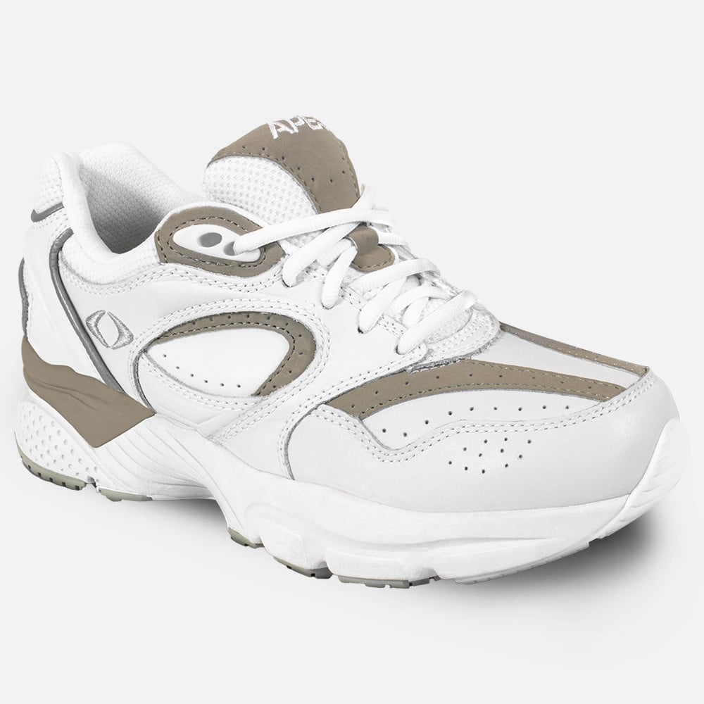 Apex XV Lace-Up Walking Shoes - Men's - White - view 1