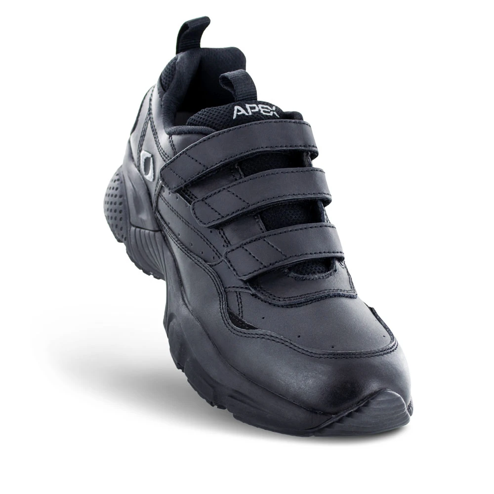Apex XV Triple Strap Walking Shoes - Men's - Black - view 4