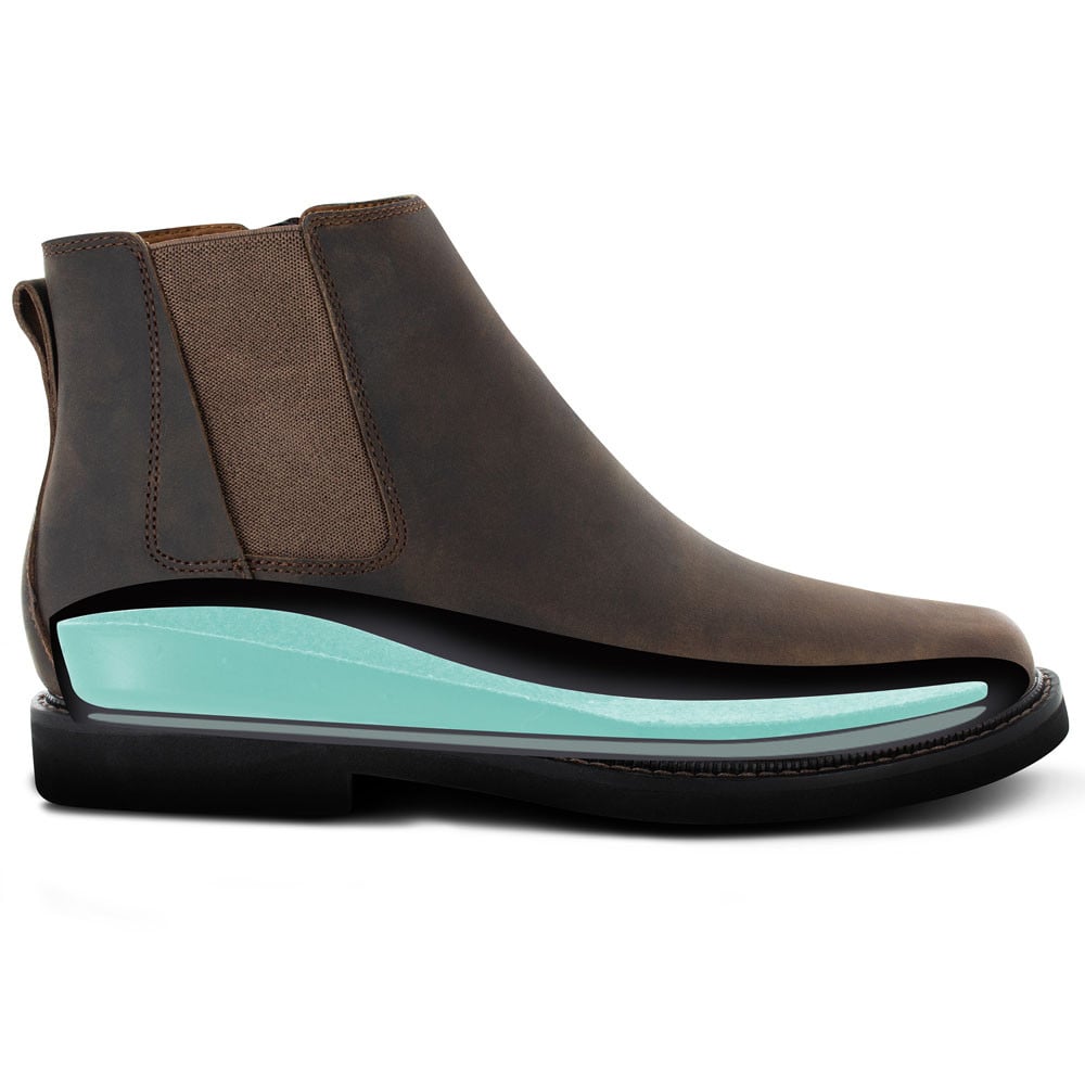Apex Logan Chelsea Side Zip Boots - Men's - Brown - view 6