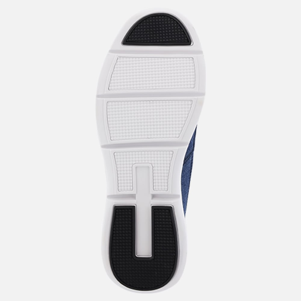 Apex Moc Toe Canvas Loafers - Women's - Navy - view 7