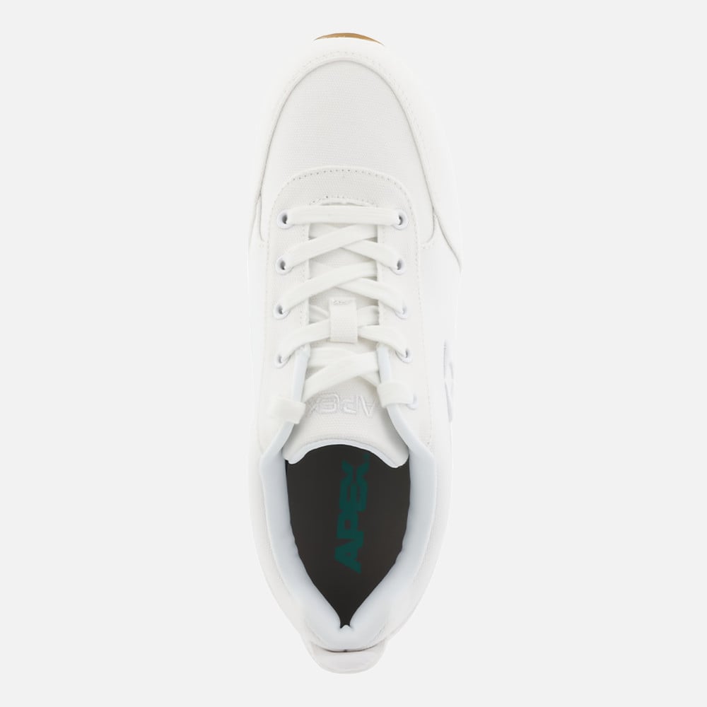 Apex Balmoral Lace-Up Canvas Sneakers - Women's - White - view 6