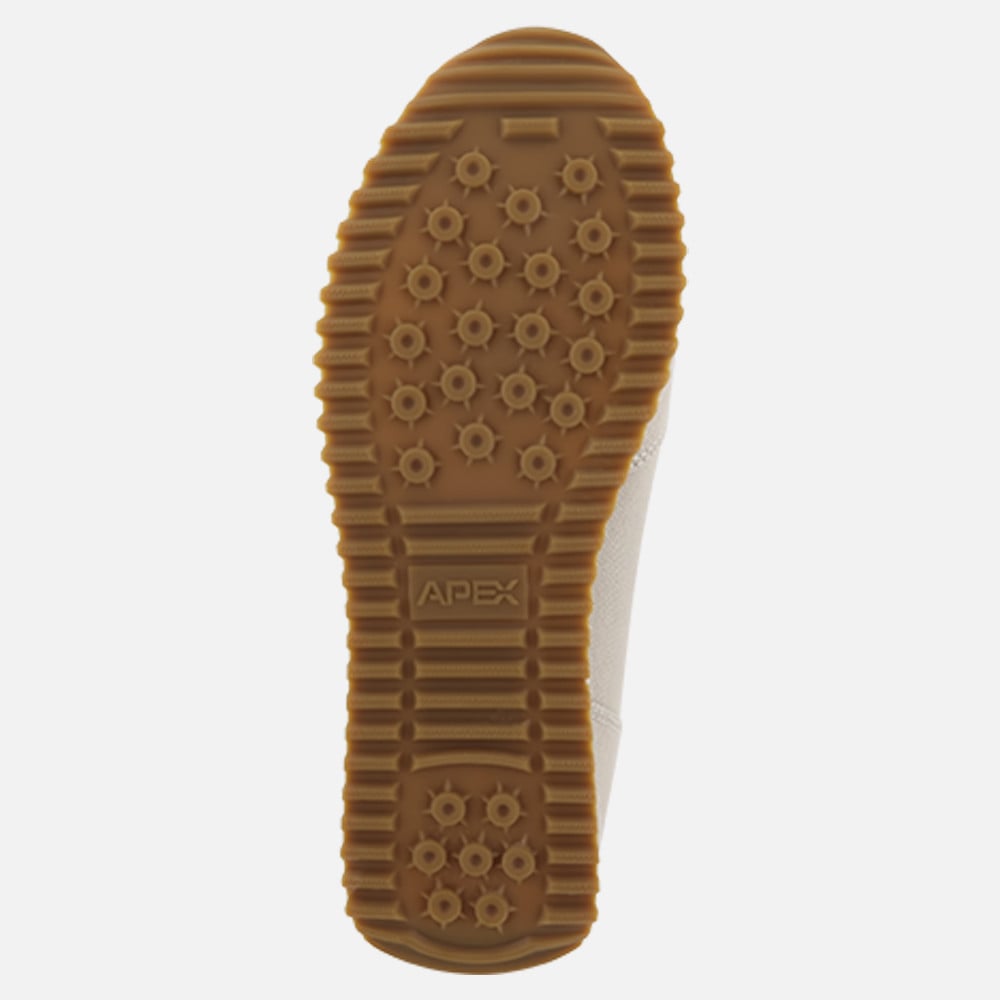 Apex Balmoral Lace-Up Canvas Sneakers - Women's - Tan - view 7