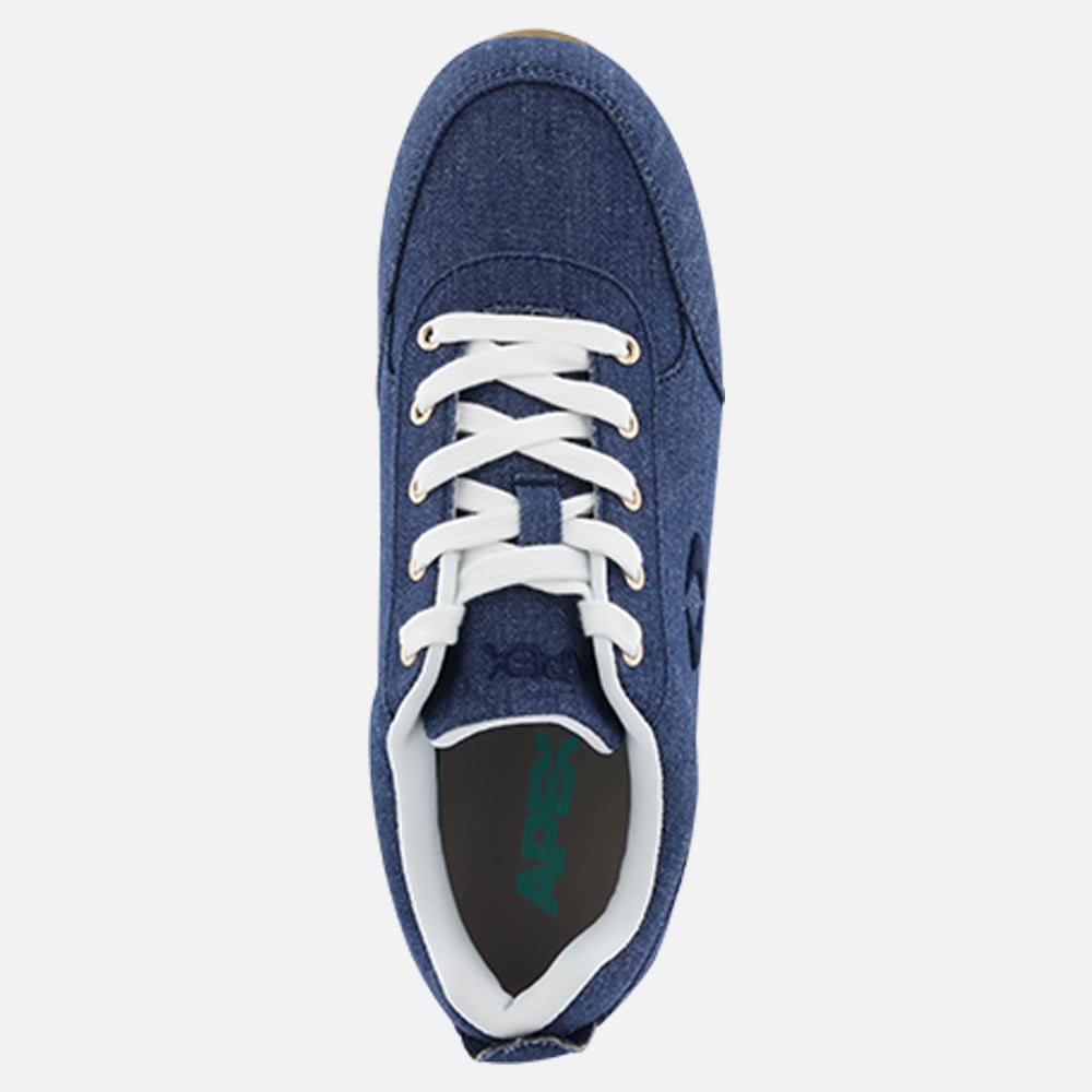 Apex Balmoral Lace-Up Canvas Sneakers - Women's - Navy - view 6