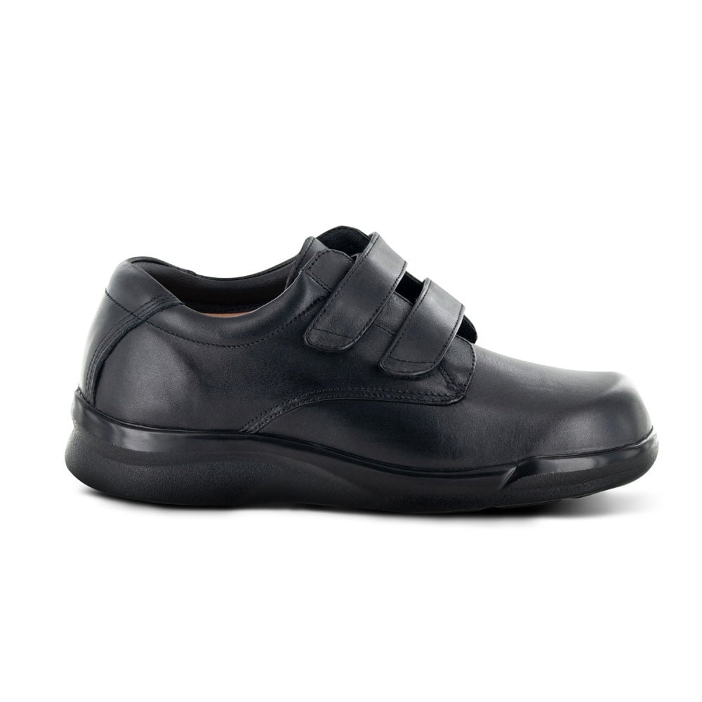 Apex Ambulator - Mens - Double Strap - Black Leather - Black - view 3