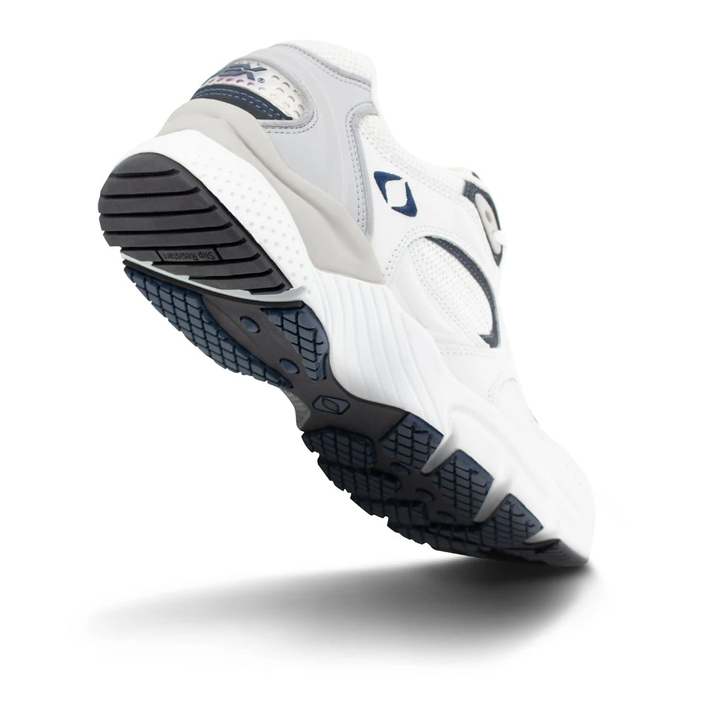 Apex X521 Men's Boss Runner - White/Navy - Blue - view 2