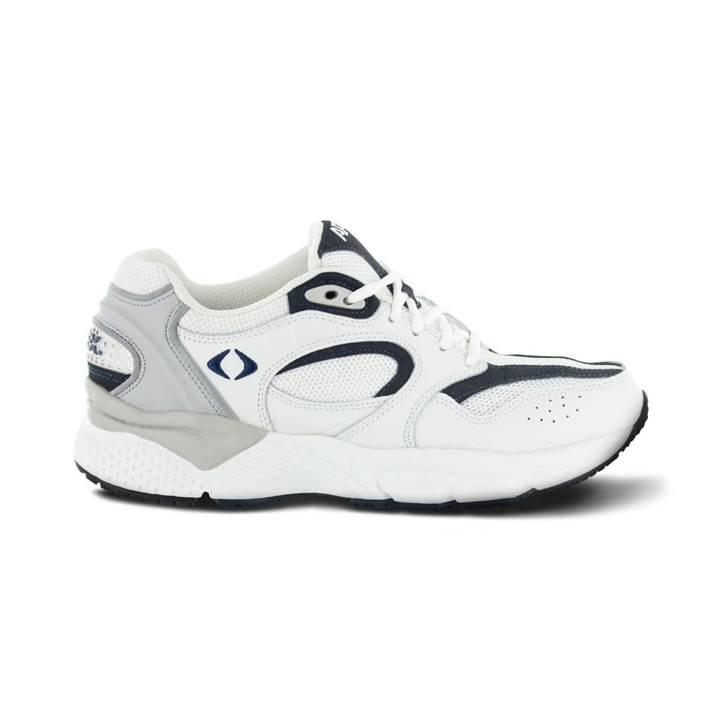 Apex X521 Men's Boss Runner - White/Navy - Blue - view 3