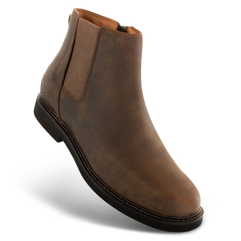 Apex Logan Chelsea Side Zip Boots - Men's - Brown - view 4