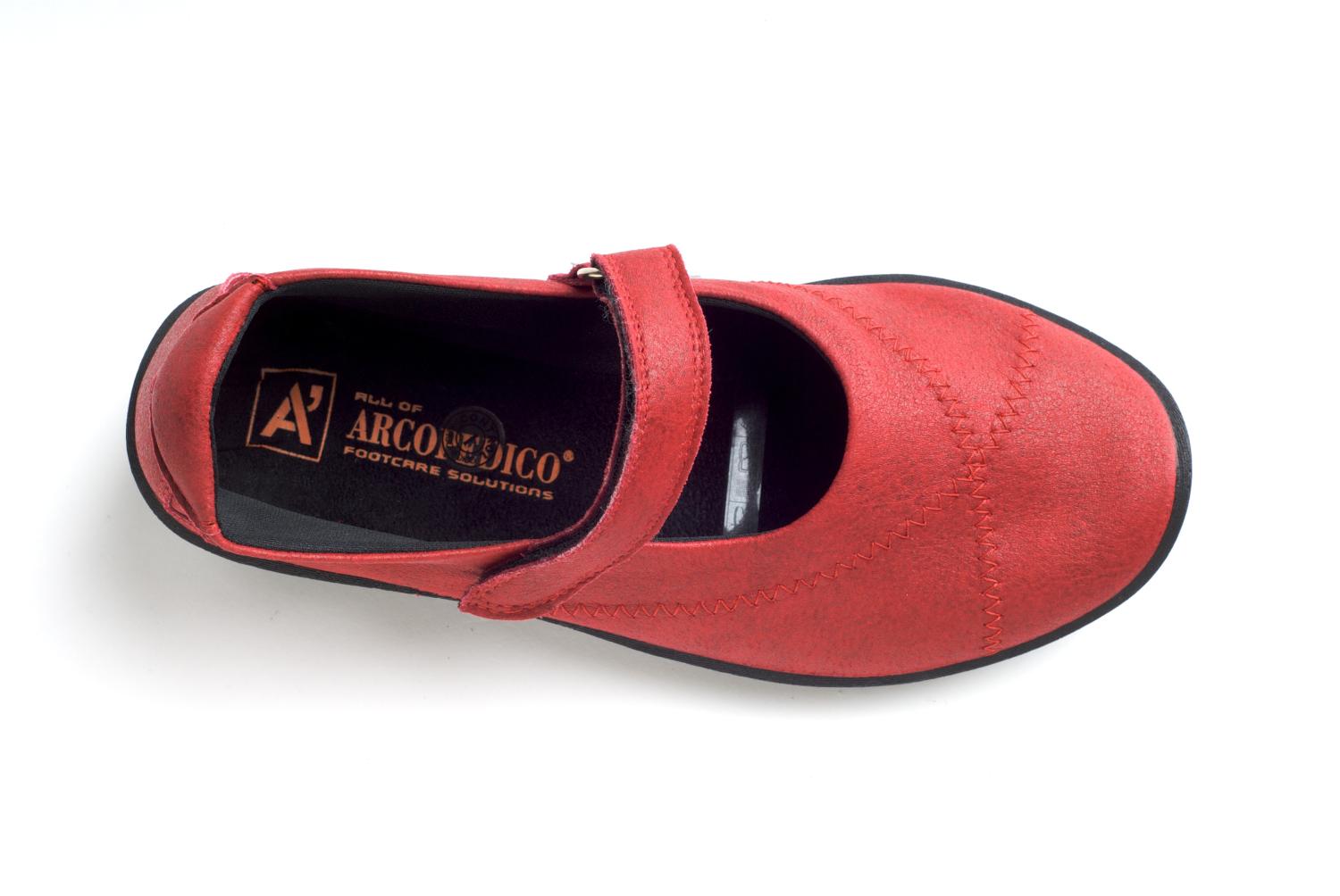 Arcopedico L18 Women's Mary Janes 4271 - Cherry Red