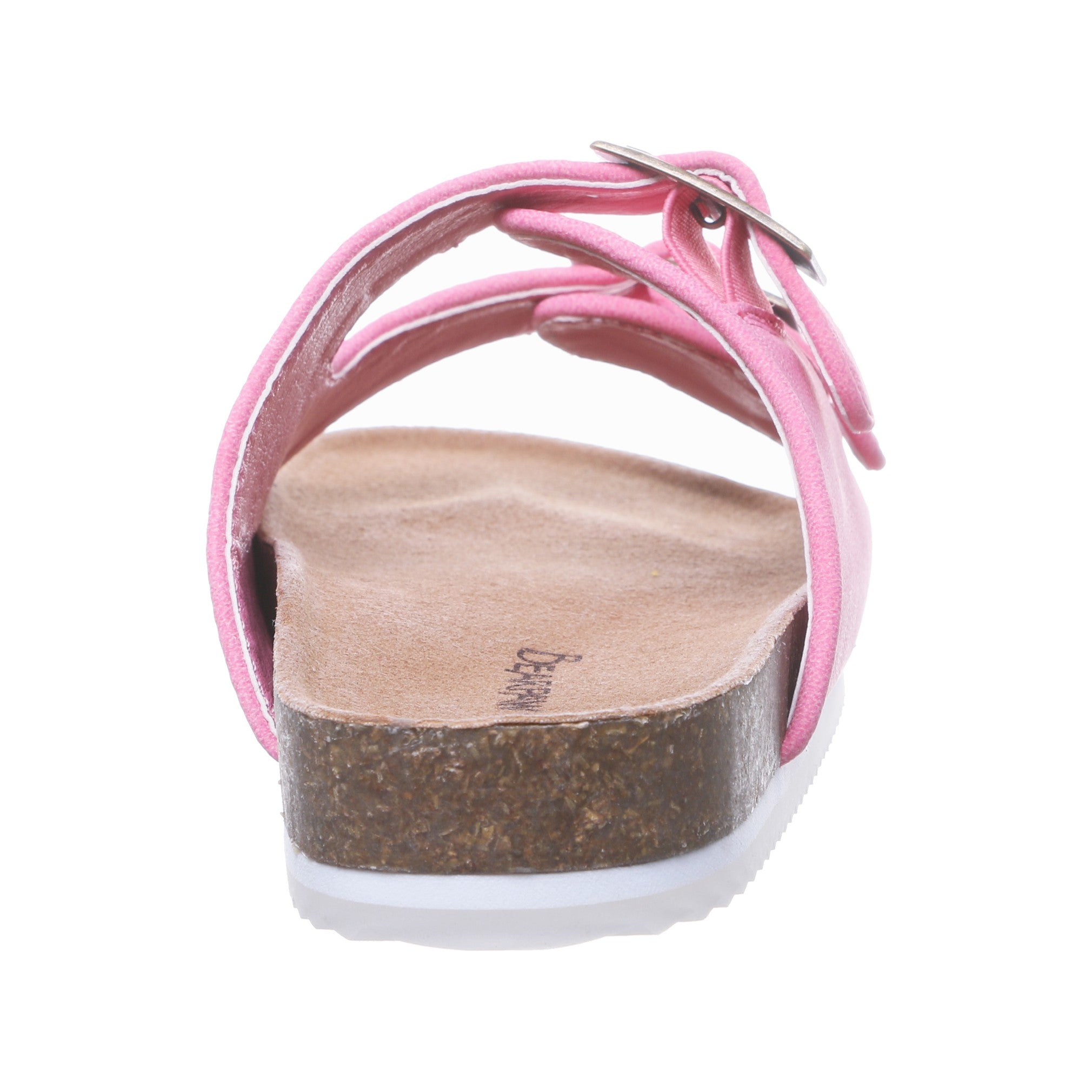 Bearpaw Brooklyn - Kid's Slide Sandal Bearpaw- 639 - Candy Pink - View