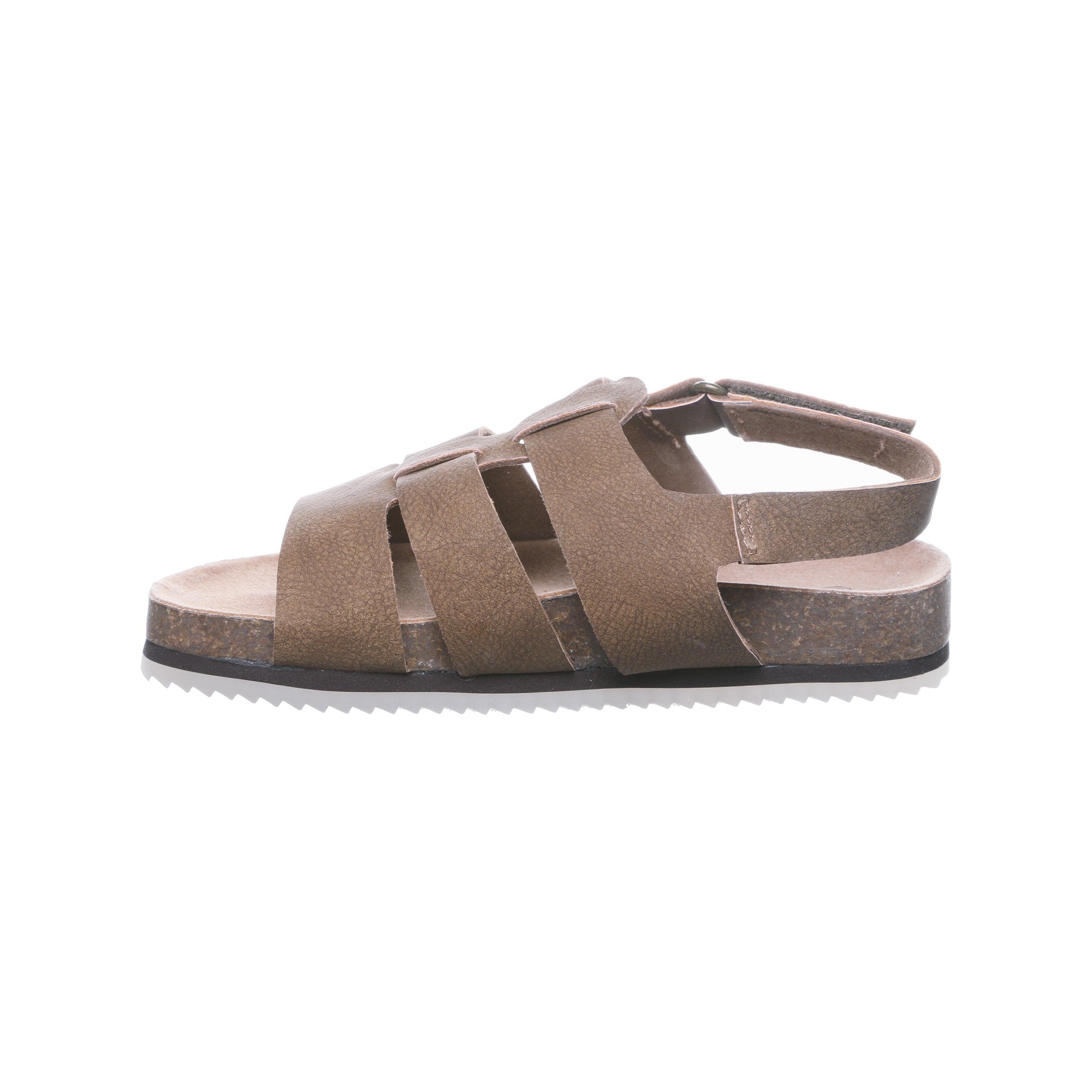 Bearpaw Zaidee Kid's Knitted Textile Sandals - 2462Y Bearpaw- 220 - Hickory - View