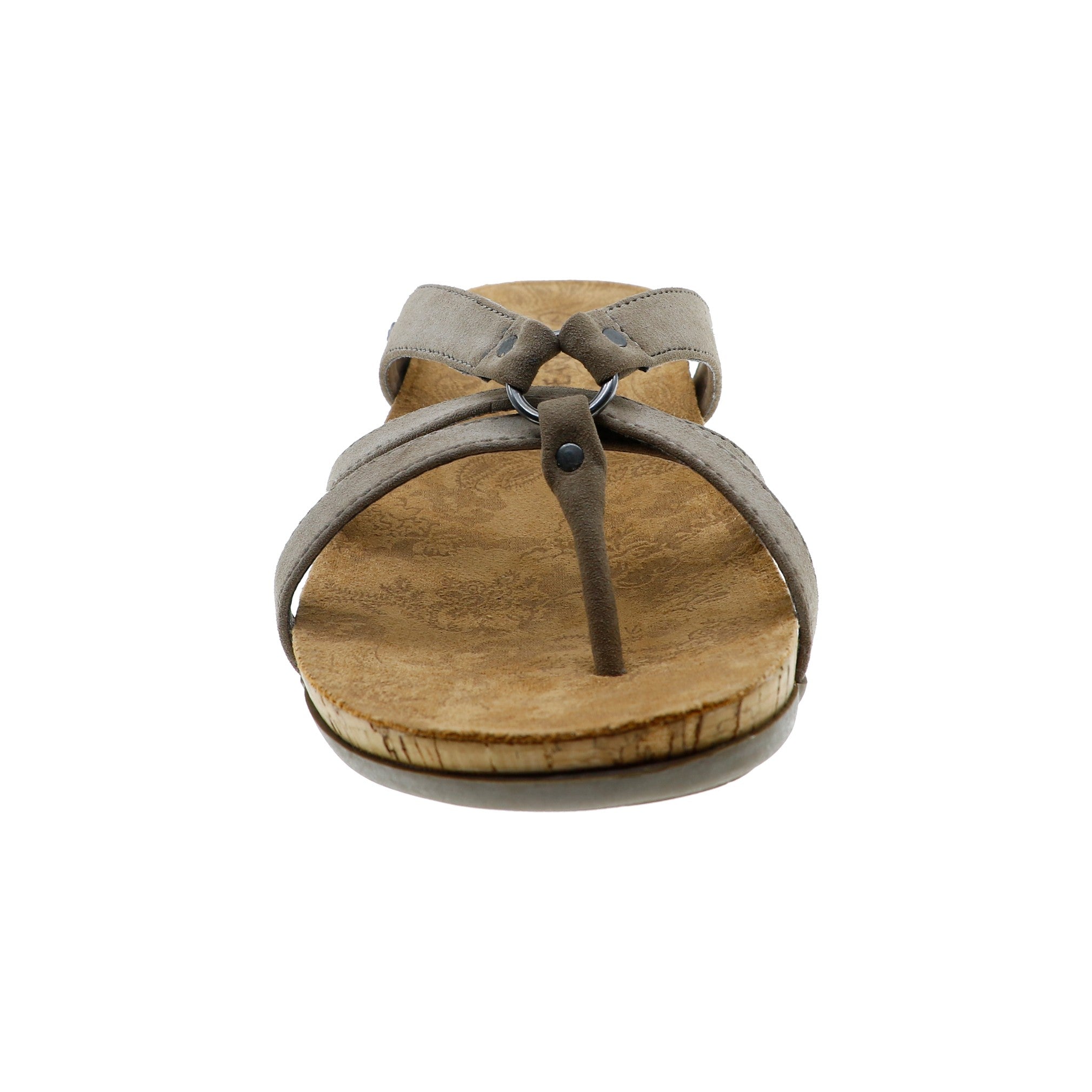 Bearpaw Fawn Women's Knitted Textile Sandals - 2609W Bearpaw- 500 - Mushroom - View