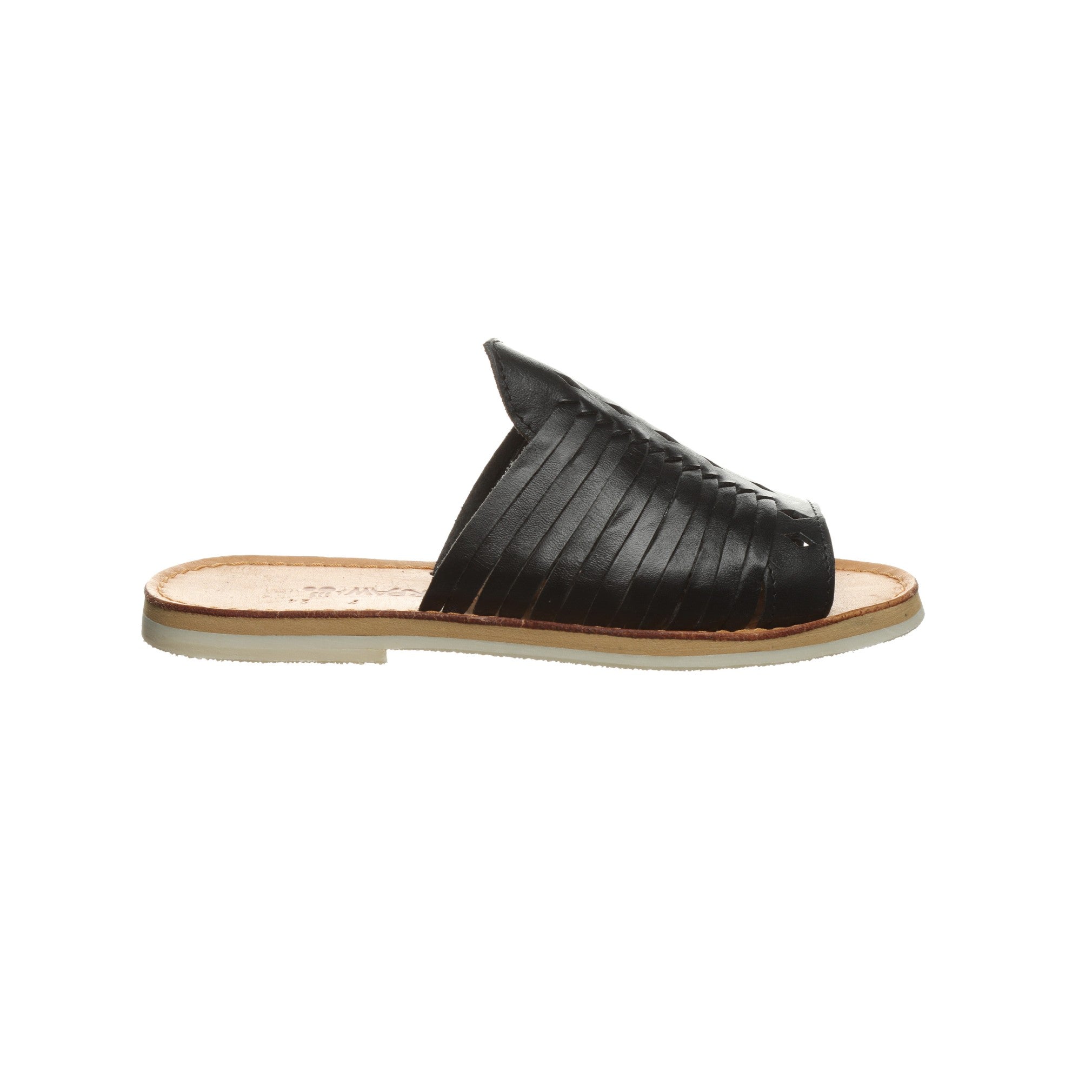 Bearpaw Rosa Women's Leather Sandals - 2658W Bearpaw- 011 - Black - View