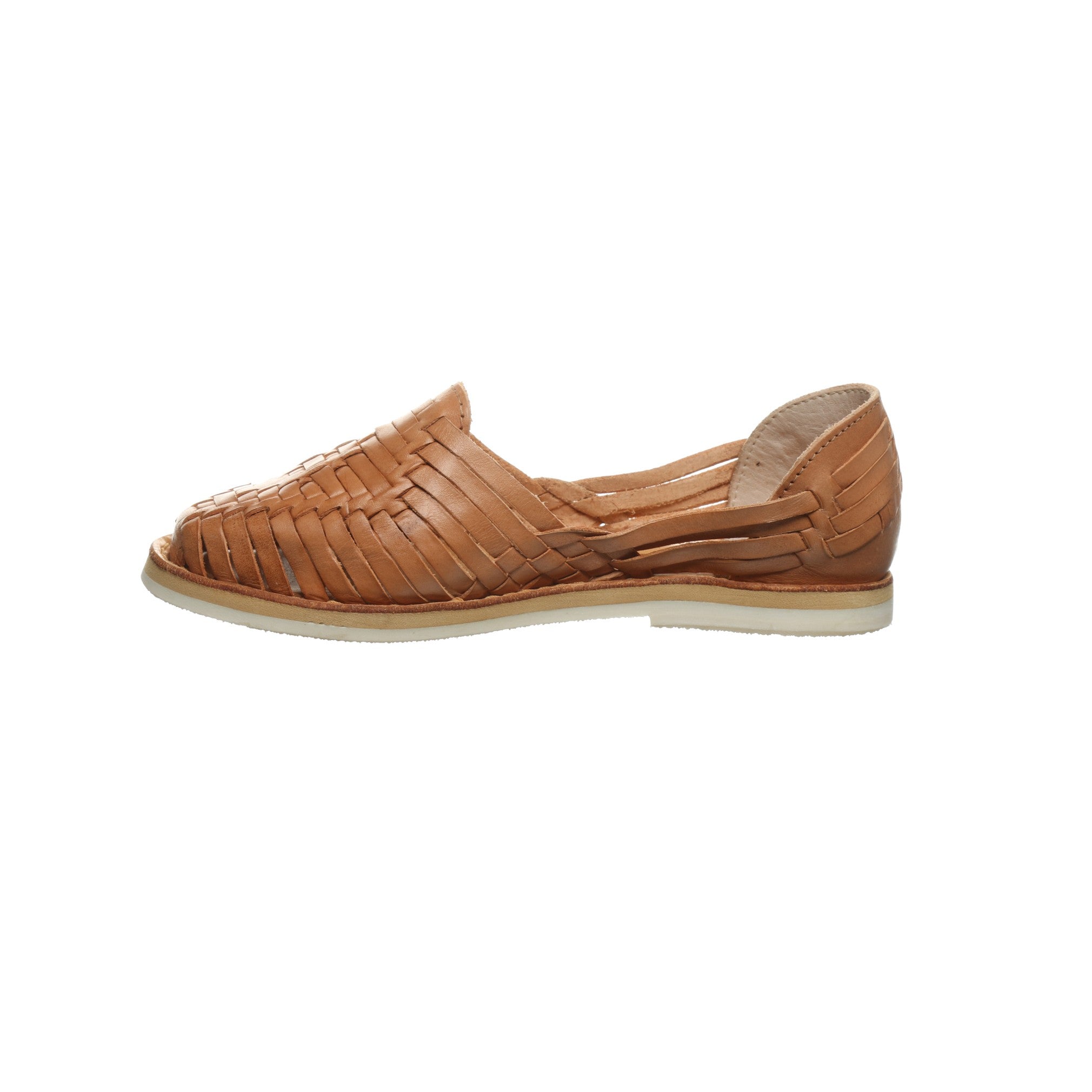 Bearpaw Silvia Women's Leather Sandals - 2659W Bearpaw- 262 - Luggage - Side View