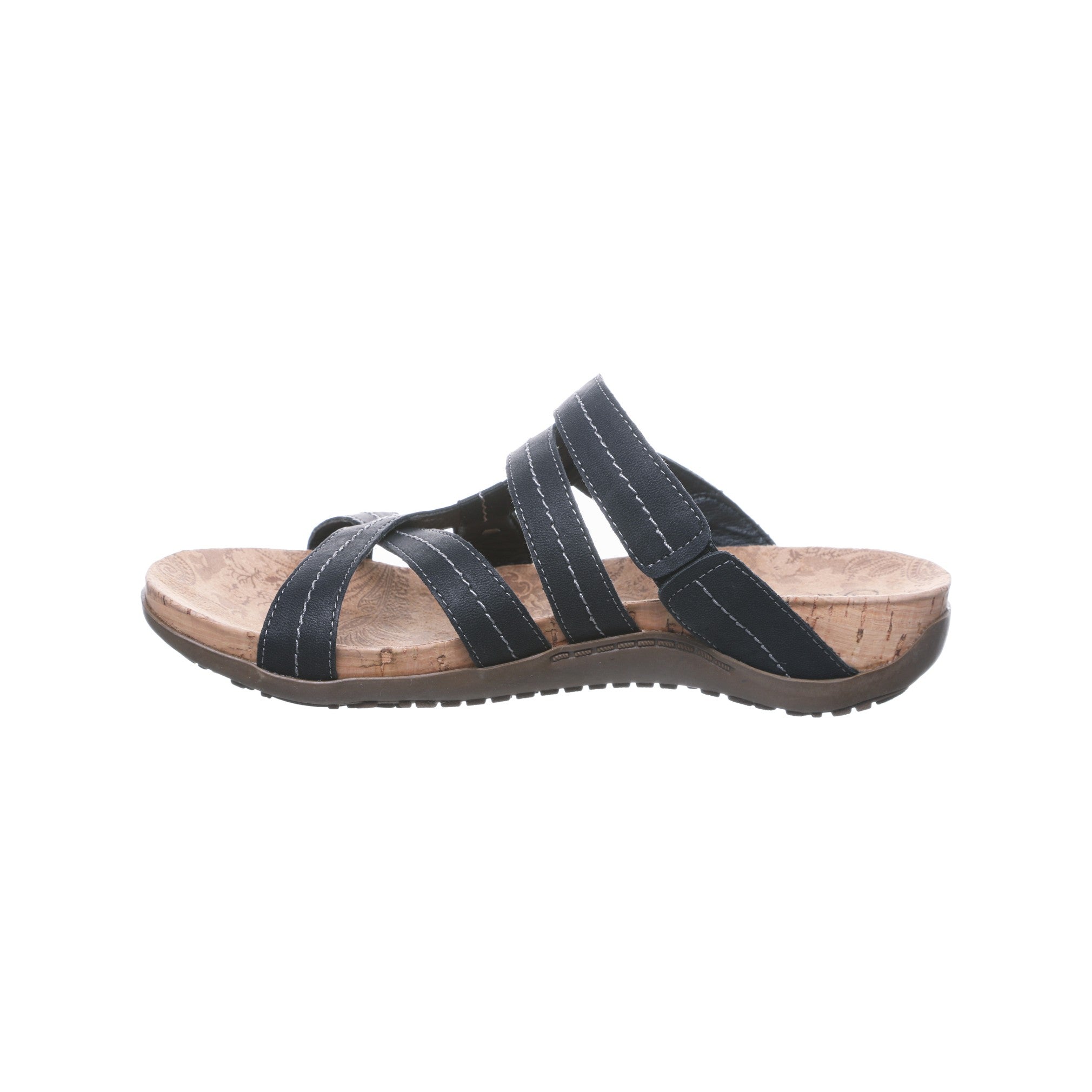 Bearpaw Kai Ii Women's Knitted Textile Sandals - 2666W Bearpaw- 011 - Black - View