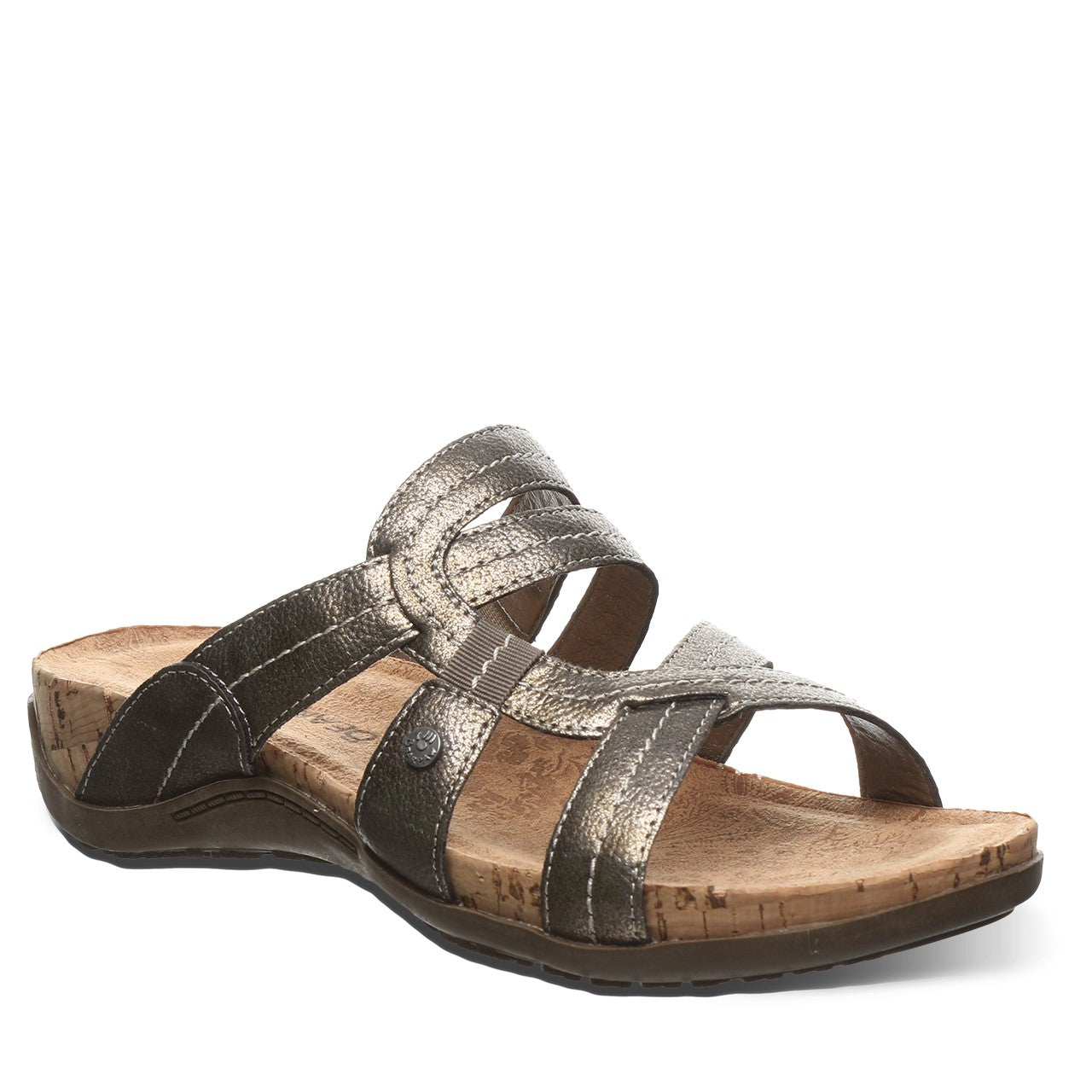 Bearpaw Kai Ii Women's Open-toe Sandals in Gunmetal