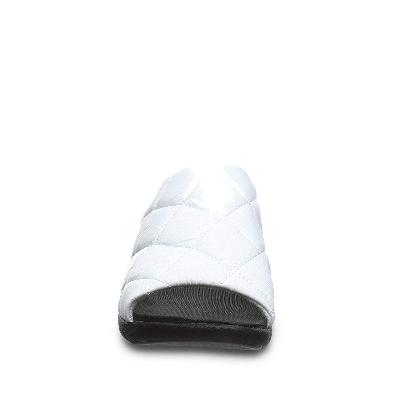 Bearpaw Audrey Women's Quilted Nylon Uppe Sandals - 2902W Bearpaw- 010 - White - View