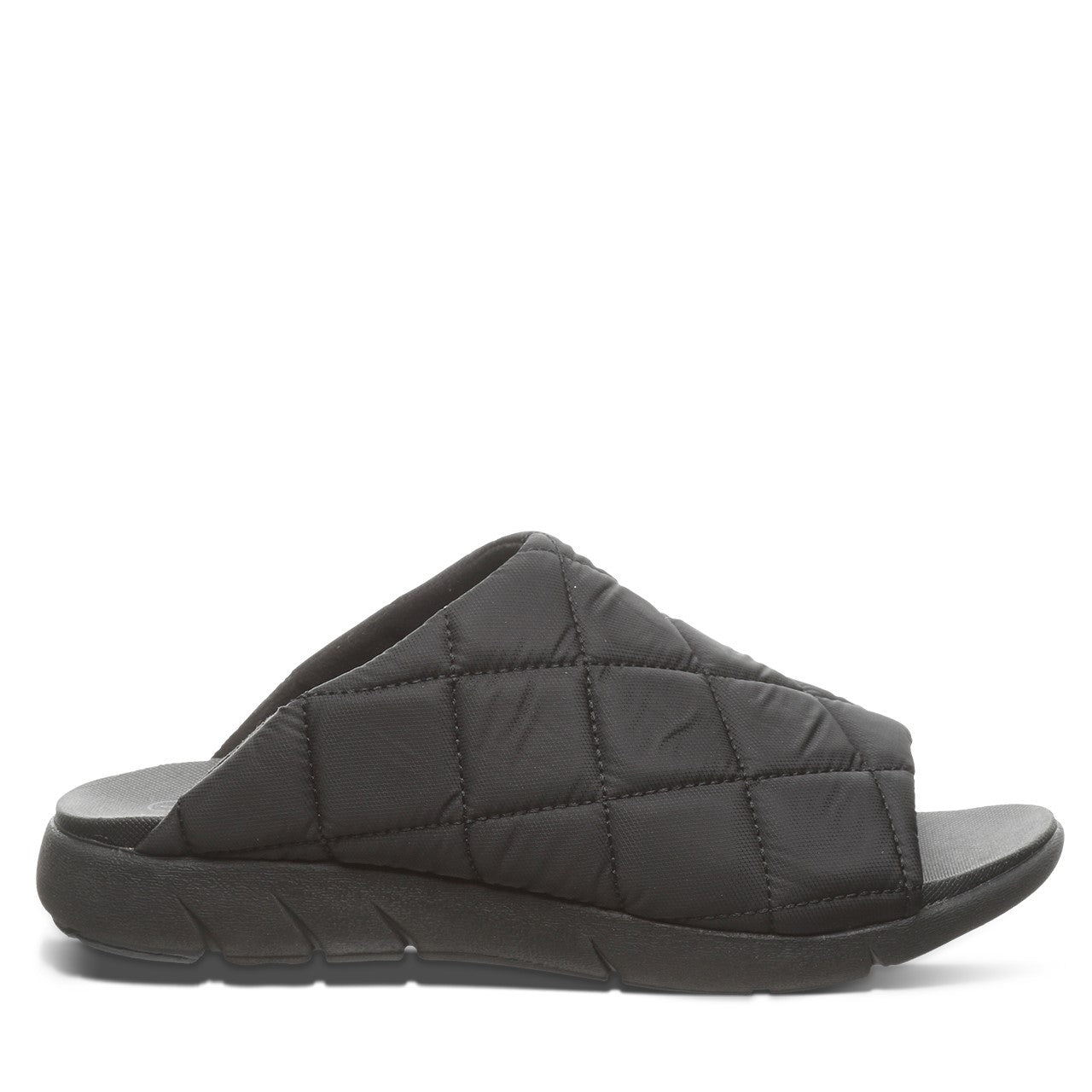 Bearpaw Audrey Women's Quilted Nylon Uppe Sandals - 2902W Bearpaw- 011 - Black - View