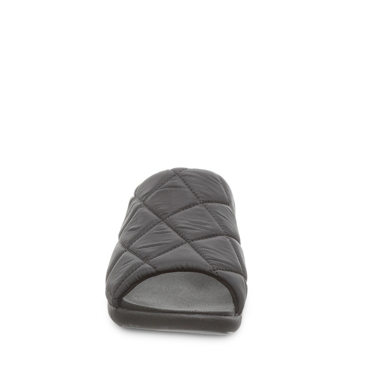 Bearpaw Audrey Women's Quilted Nylon Uppe Sandals - 2902W Bearpaw- 011 - Black - View
