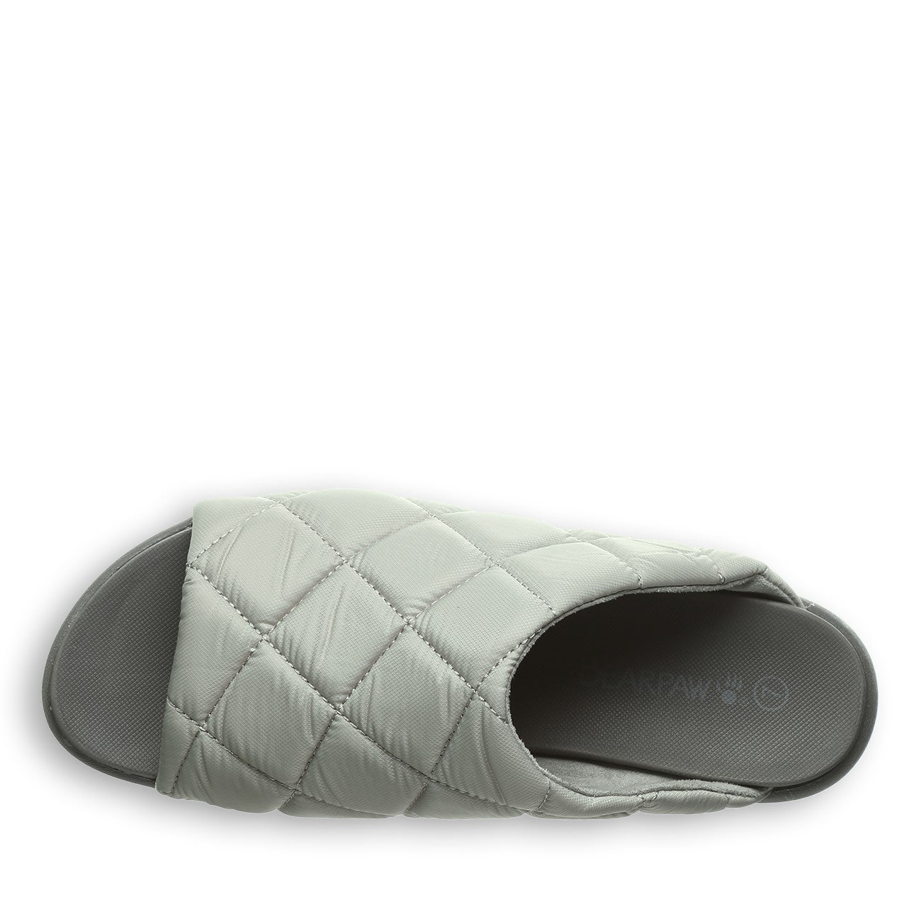 Bearpaw Audrey Women's Quilted Nylon Uppe Sandals - 2902W Bearpaw- 018 - Light Gray - View
