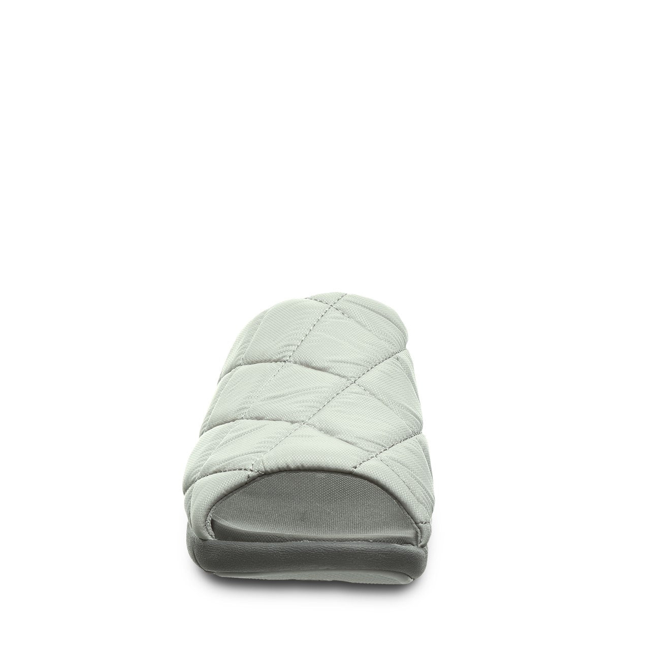 Bearpaw Audrey Women's Quilted Nylon Uppe Sandals - 2902W Bearpaw- 018 - Light Gray - View
