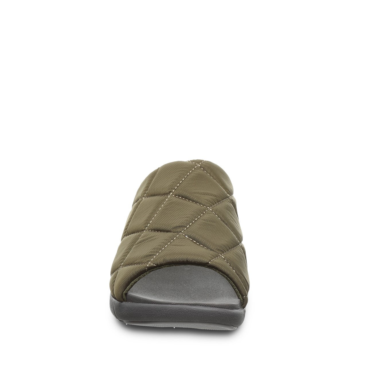 Bearpaw Audrey Women's Quilted Nylon Uppe Sandals - 2902W Bearpaw- 416 - Olive - View