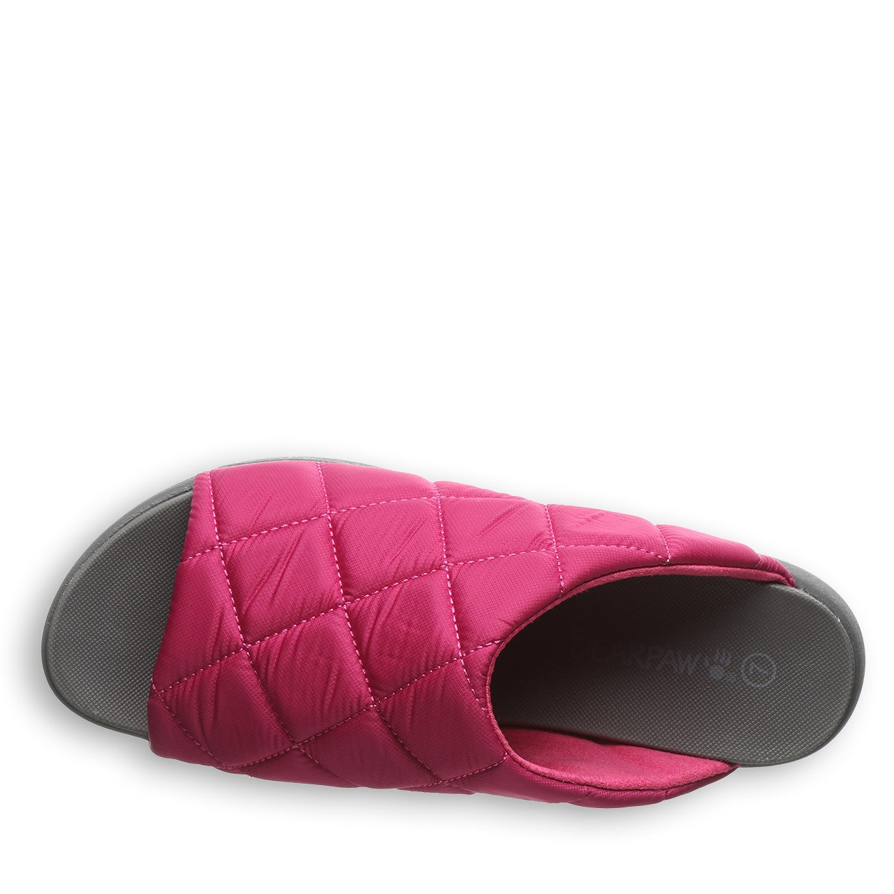 Bearpaw Audrey Women's Quilted Nylon Uppe Sandals - 2902W Bearpaw- 675 - Magenta - View