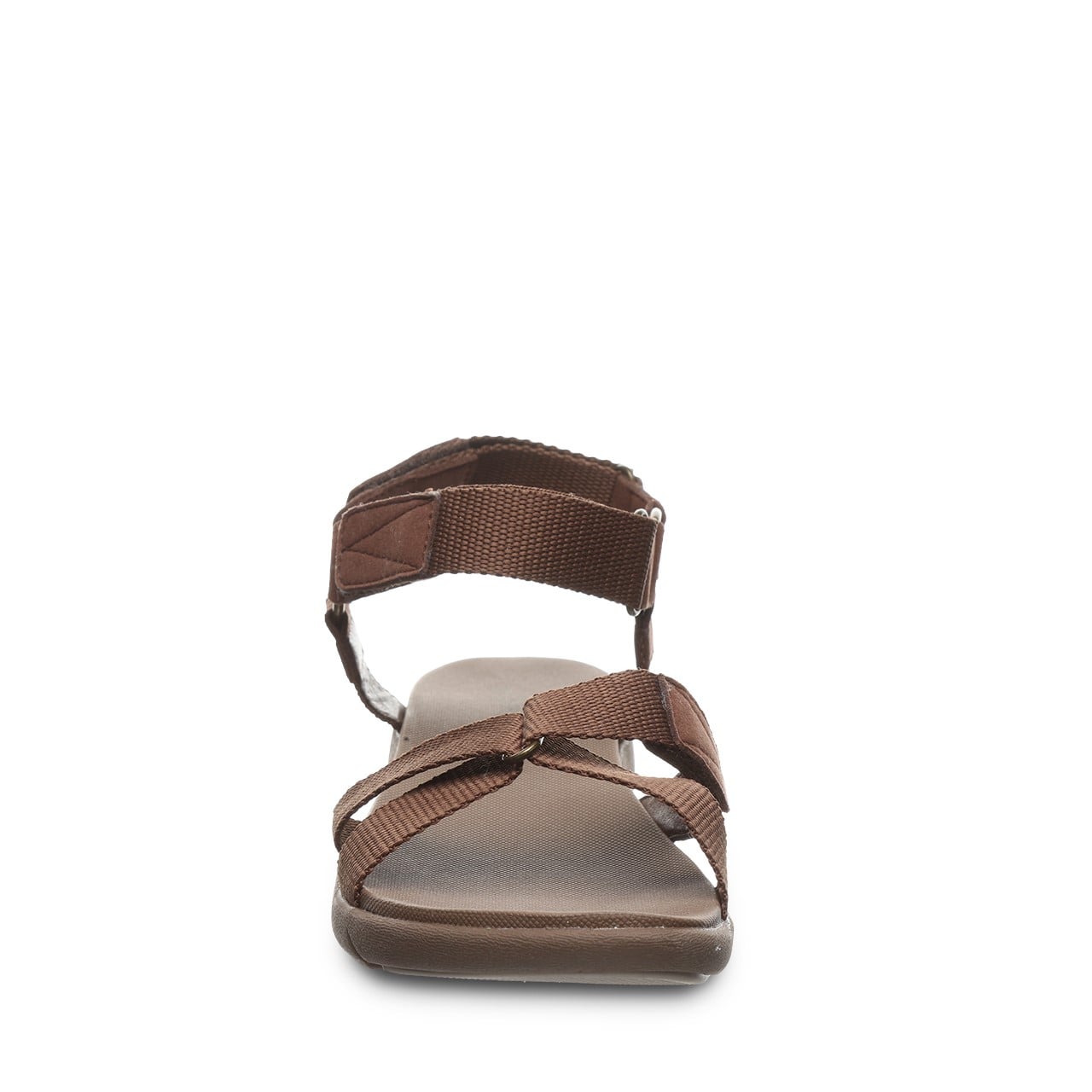 Bearpaw Becca Women's Webbing Tape/micro Sandals - 2904W Bearpaw- 214 - Brown - View