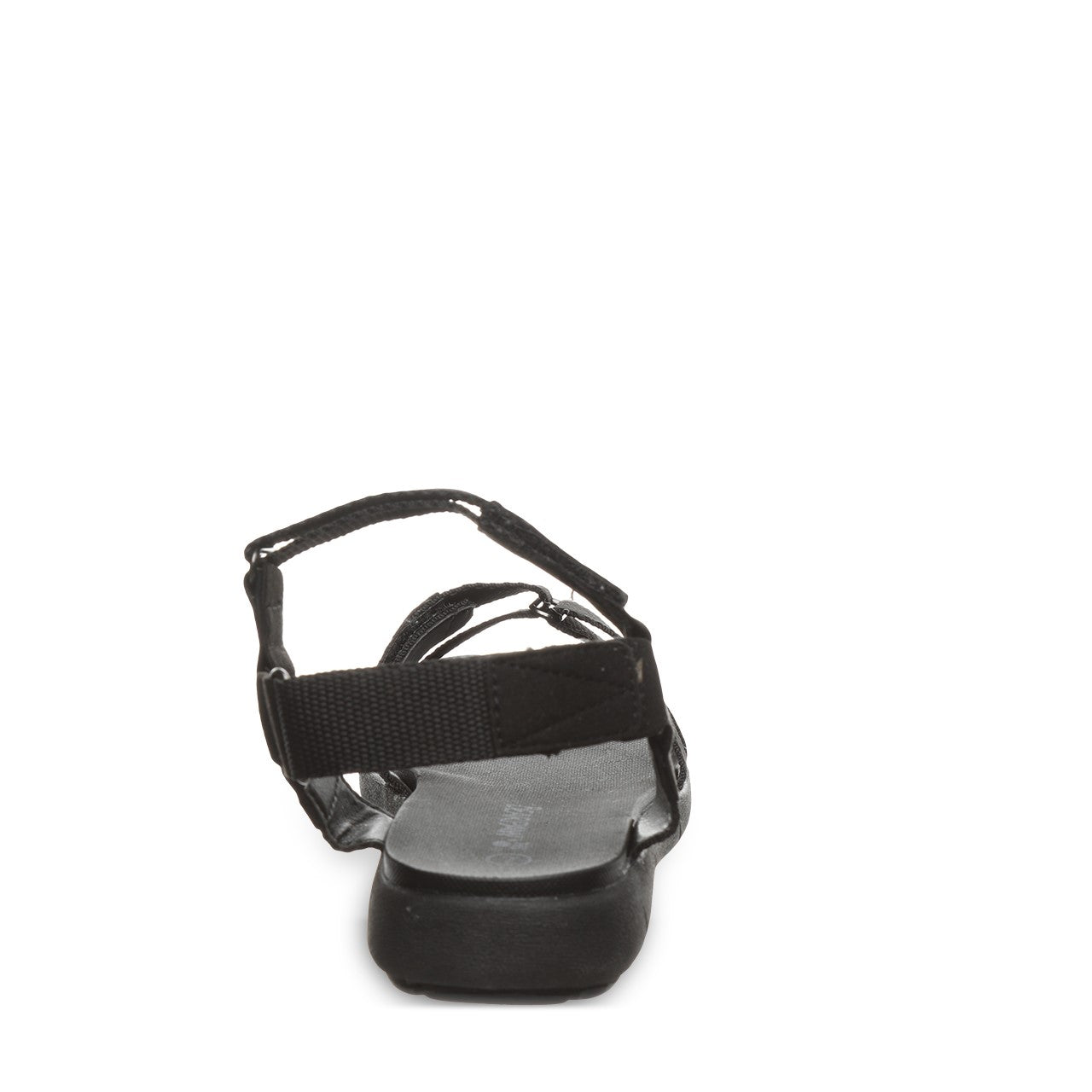 Bearpaw Becca Women's Webbing Tape/micro Sandals - 2904W Bearpaw- 884 - Black/black - View