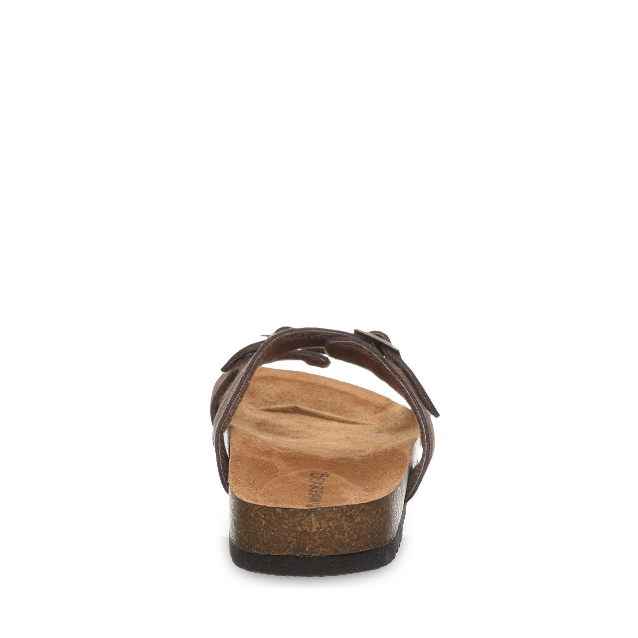 Bearpaw Jaycee Women's Cow Suede Upper Sandals - 2906W Bearpaw- 205 - Chocolate - View