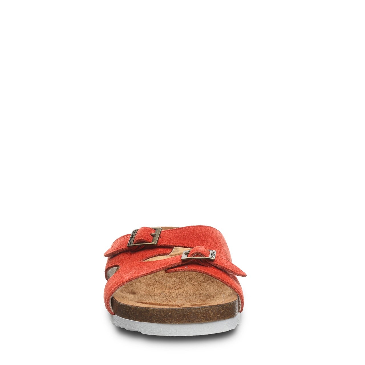 Bearpaw Jaycee Women's Cow Suede Upper Sandals - 2906W Bearpaw- 604 - Red Alert - View