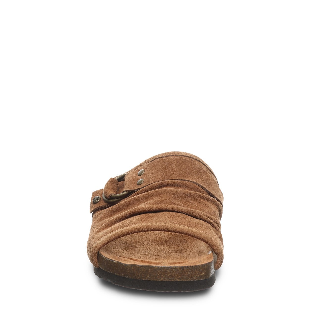 Bearpaw Lillie Women's Cow Suede Upper Sandals - 2907W Bearpaw- 220 - Hickory - View