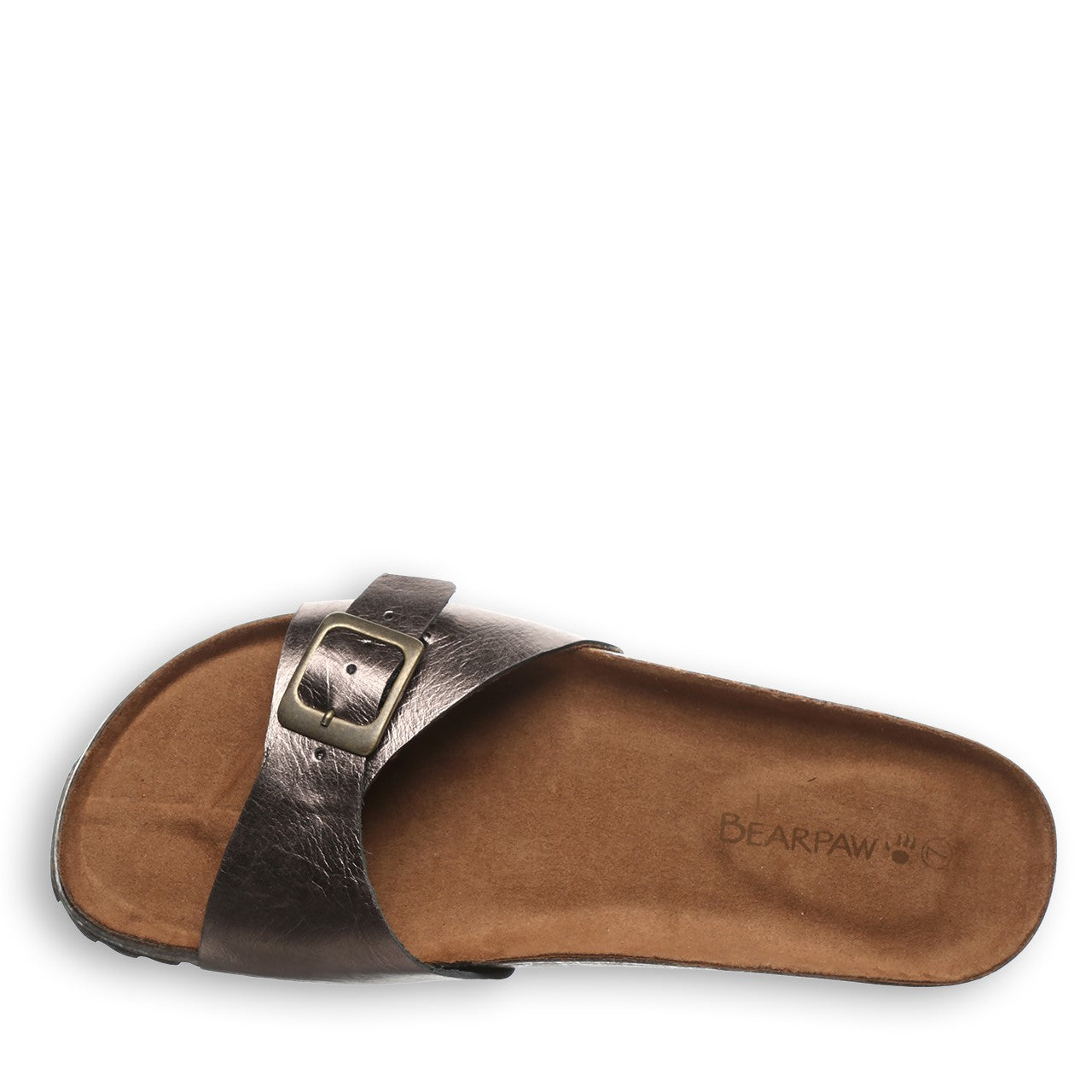 Bearpaw Ava Women's Leather Upper Sandals - 2924W Bearpaw- 017 - Gunmetal - View